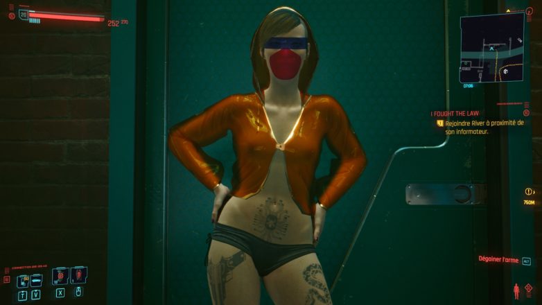 PNJ sexy dans Cyberpunk 2077 01