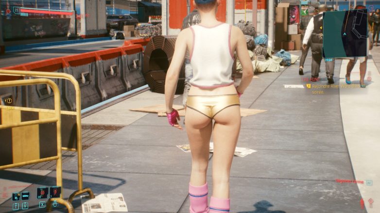 PNJ sexy dans Cyberpunk 2077 03