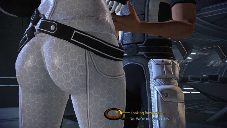 Mass Effect censure les culs dans la Legendary Edition