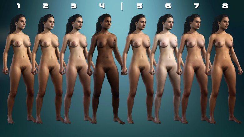 Nude Natural Character Creator